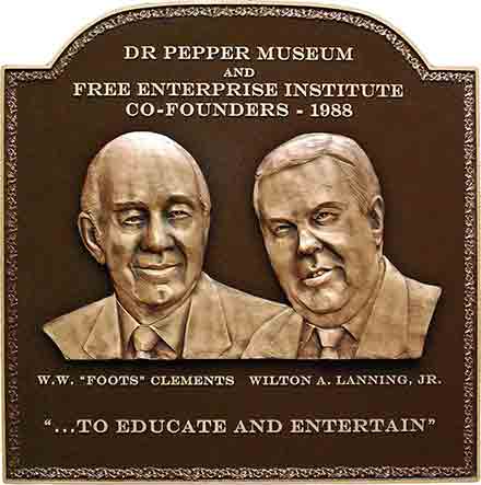 bas-relief 3d dr pepper bas relief plaque