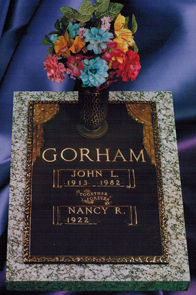 matthews gorham bronze lawn crypt