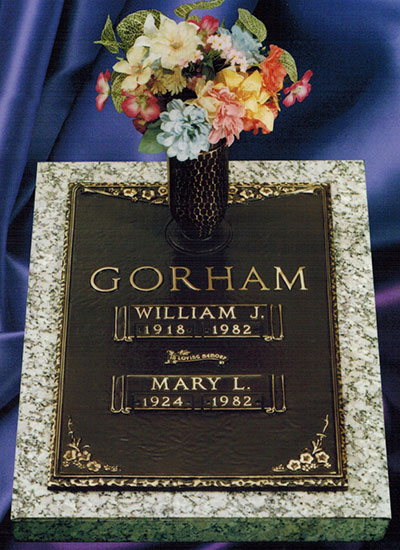 matthews gorham bronze lawn crypt