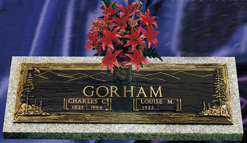 matthews gorham companion bronze memorial