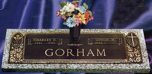 matthews gorham companion bronze memorial plaque